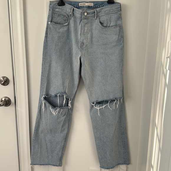 GRLFRND Bella Low Rise Boyfriend Jeans Size 32 - Picture 2 of 11